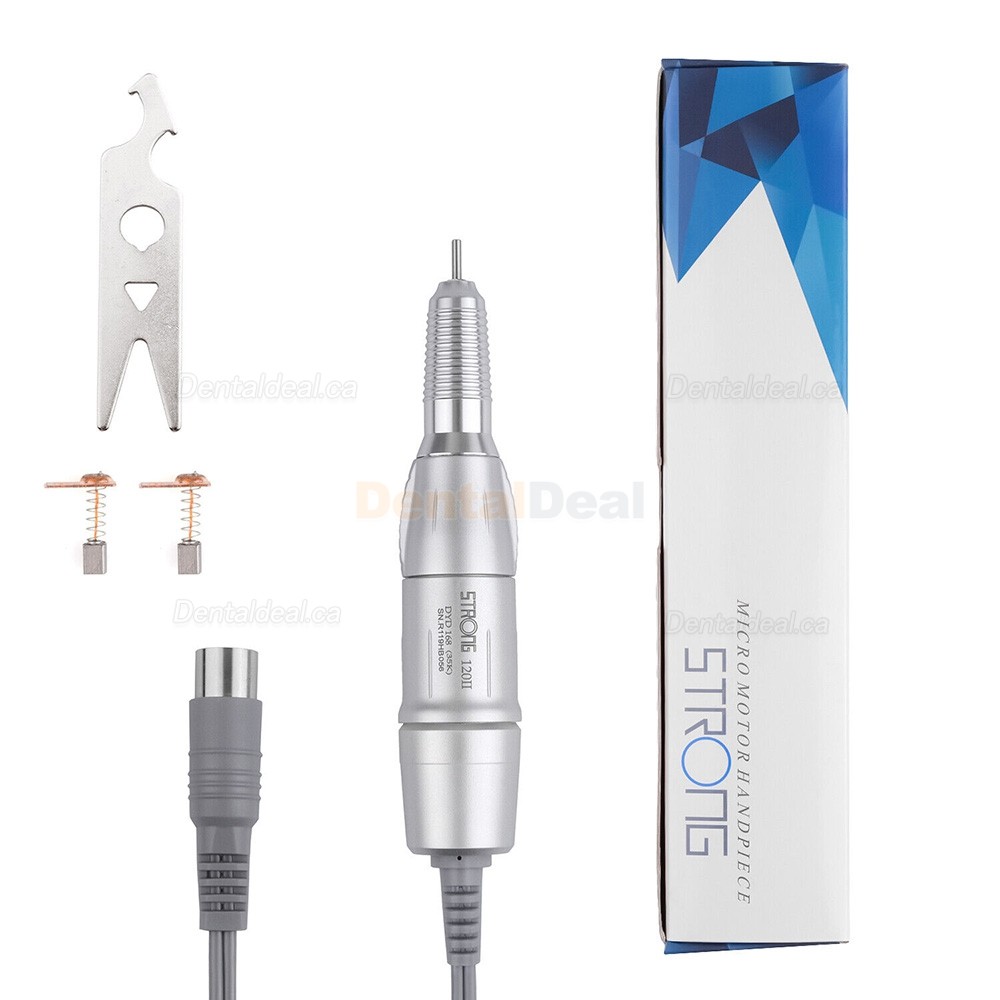 STRONG 120II Dental Lab Micromotor Handpiece 35000RPM 2.35mm